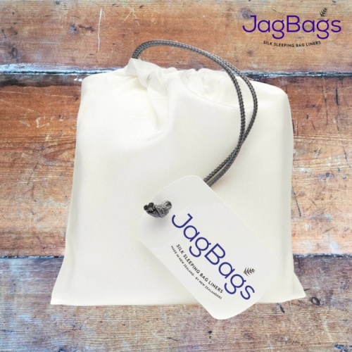 JagBag Fine Silk - Mummy Style - White - SPECIAL OFFER